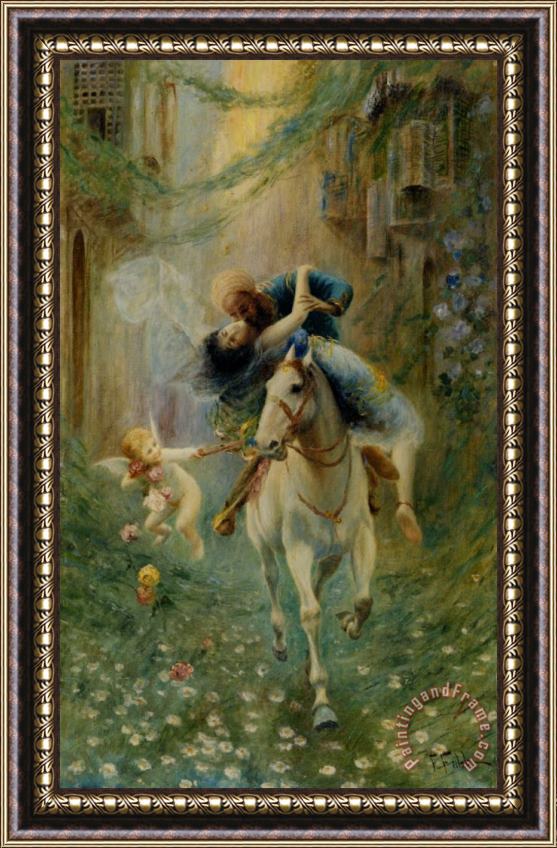Fabbio Fabbi The Abduction in Cairo Framed Print