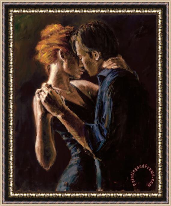 Fabian Perez Baladas in Buenos Aires Framed Painting