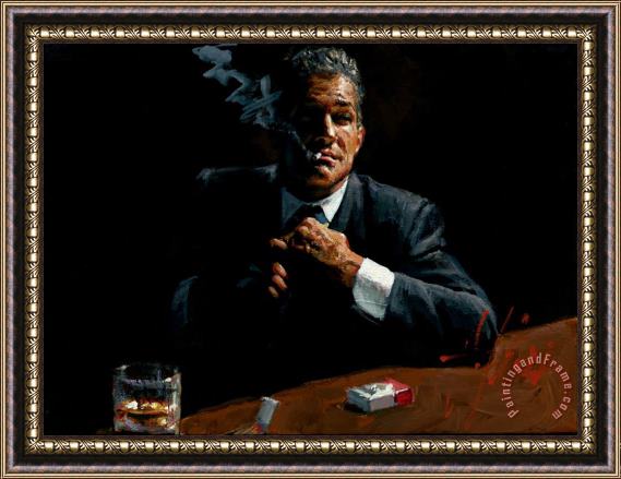 Fabian Perez Proud to Be a Man Framed Painting