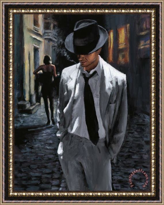 Fabian Perez The Alley Buenos Aires Framed Painting