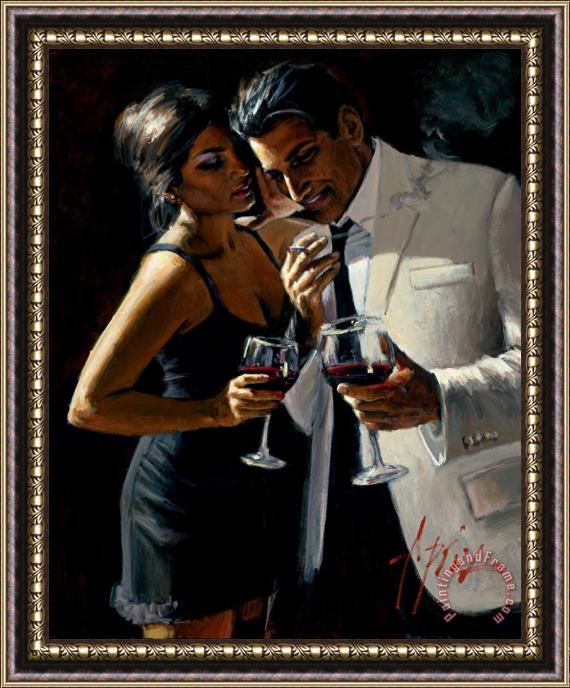 Fabian Perez The Proposal IV Framed Painting