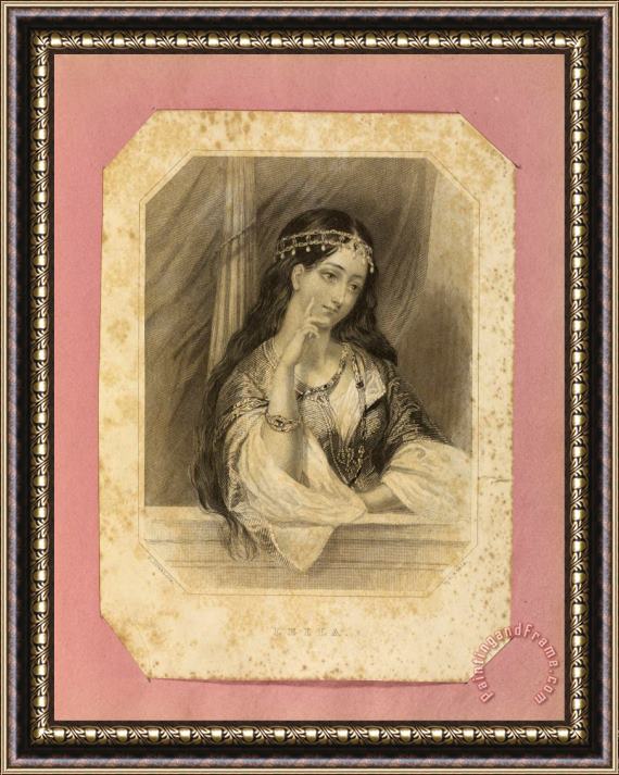 Fanny Corbeaux Leila Framed Print