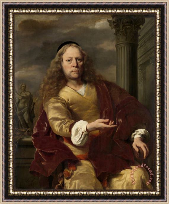 Ferdinand Bol Portrait of a Man Framed Painting
