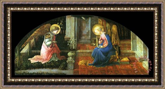 Filippino Lippi The Annunciation Framed Print
