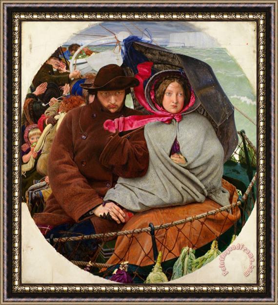 Ford Madox Brown The Last of England 2 Framed Print