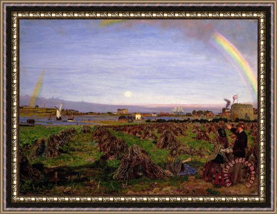 Ford Madox Brown Walton on The Naze Framed Painting