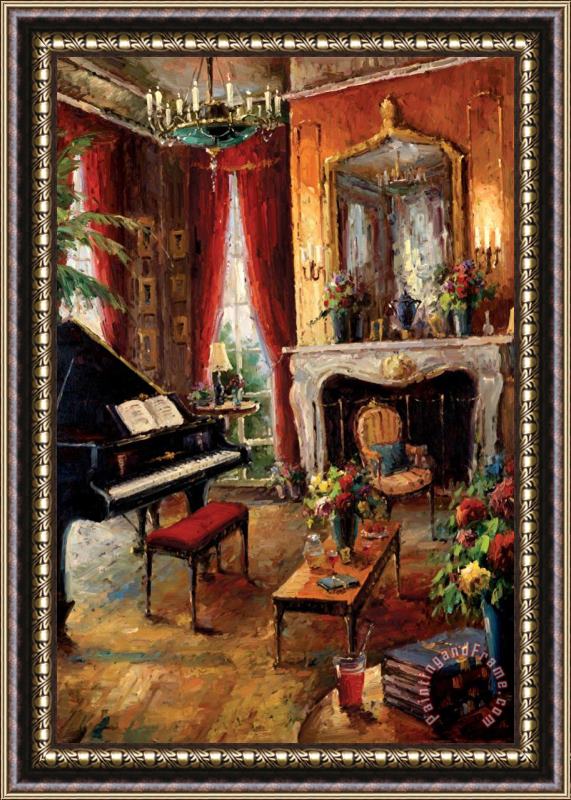 Foxwell Elegant Salon Framed Painting