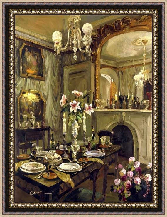 Foxwell The Dining Room Framed Painting