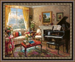 The Music Room Framed Prints - The Music Room by Foxwell