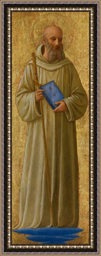 Fra Angelico Saint Romuald Framed Painting