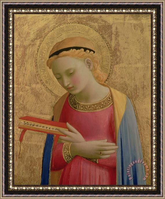 Fra Angelico Virgin Annunciate Framed Painting