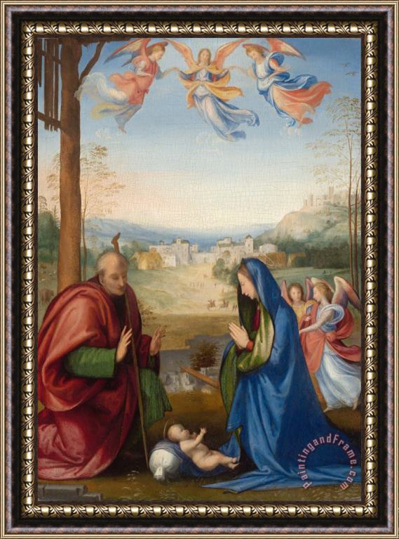 Fra Bartolomeo The Nativity Framed Print