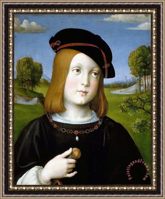 Francesco Francia Federigo Gonzaga Framed Painting