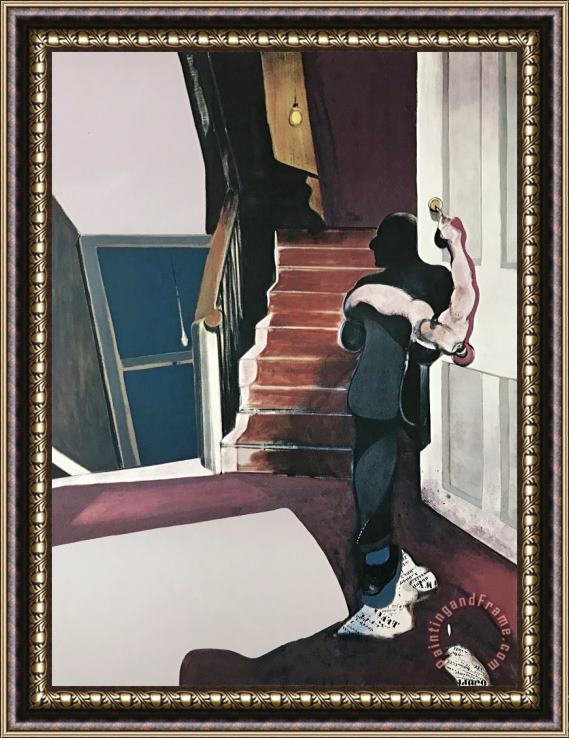 Francis Bacon In Memory of George Dyer, 1976 Framed Print