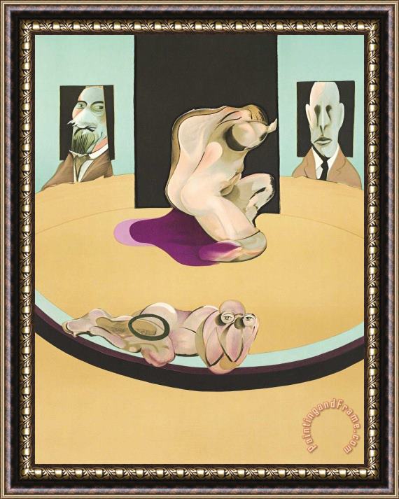 Francis Bacon Metropolitan, 1975 Framed Painting