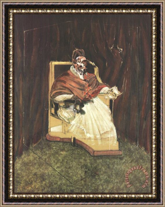 Francis Bacon Pope Innocent Xii, 1995 Framed Print