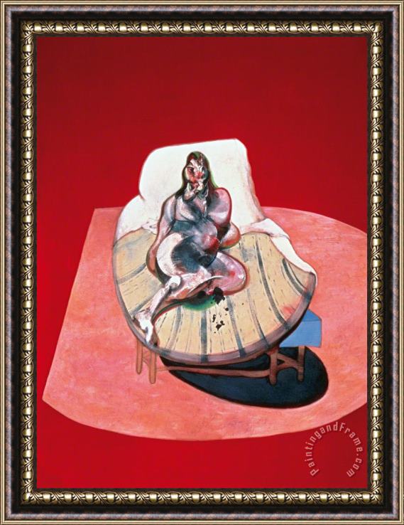Francis Bacon Study for Portrait of Henrietta Moraes, 1964 Framed Painting