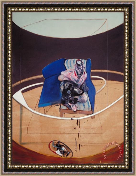 Francis Bacon Study for Portrait on Folding Bed, 1963 Framed Print