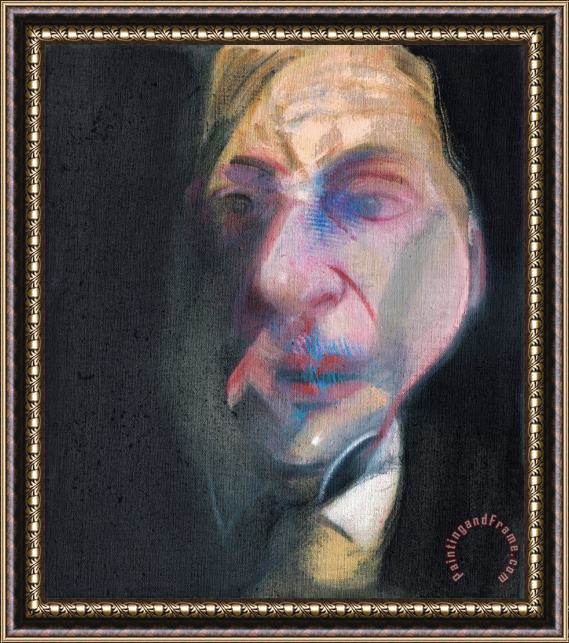 Francis Bacon Study for Self Portrait, 1979 Framed Painting