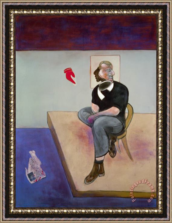 Francis Bacon Study for Self Portrait, 1981 Framed Painting