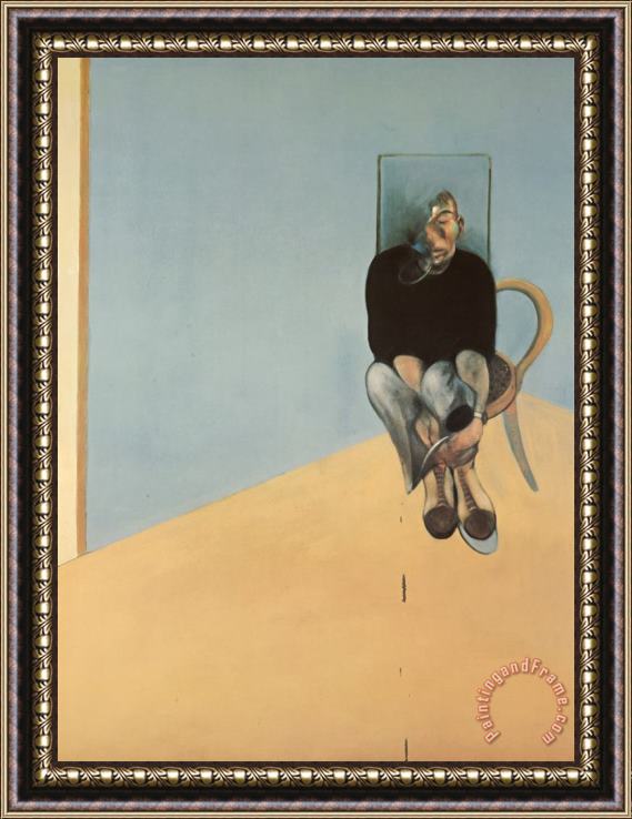 Francis Bacon Study for Self Portrait, 1984 Framed Painting