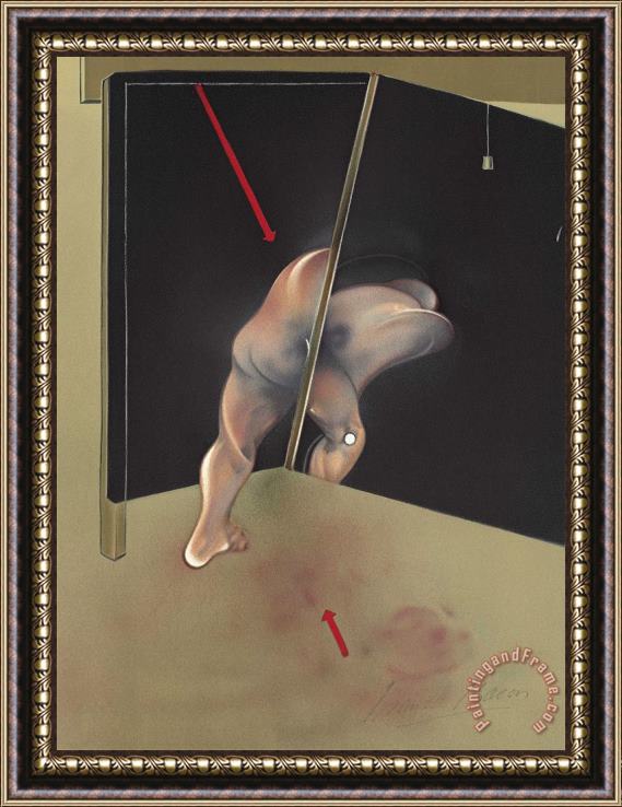 Francis Bacon Study From The Human Body, 1981 Framed Painting