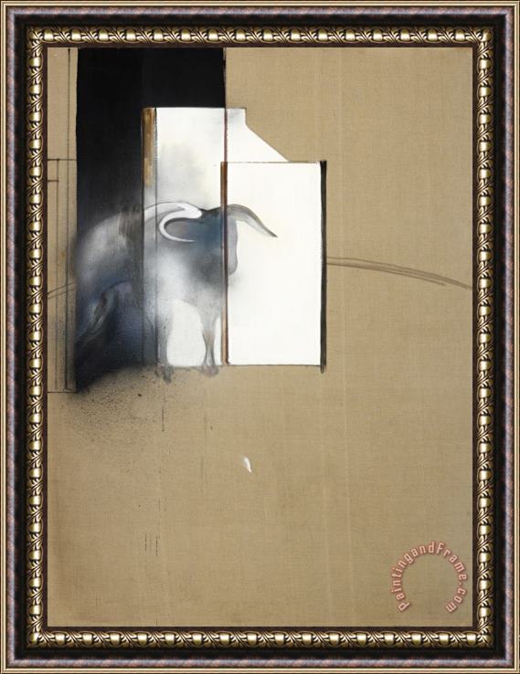 Francis Bacon Study of a Bull, 1991 Framed Print
