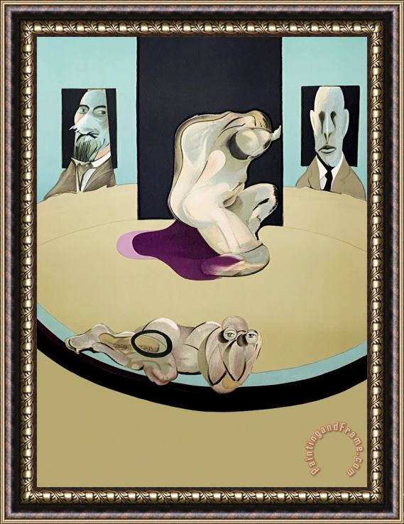 Francis Bacon The Human Body, 1975 Framed Painting