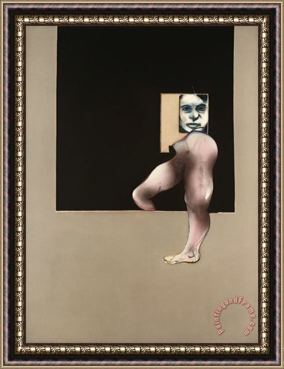 Francis Bacon Triptych (right Hand Panel), 1991 Framed Painting