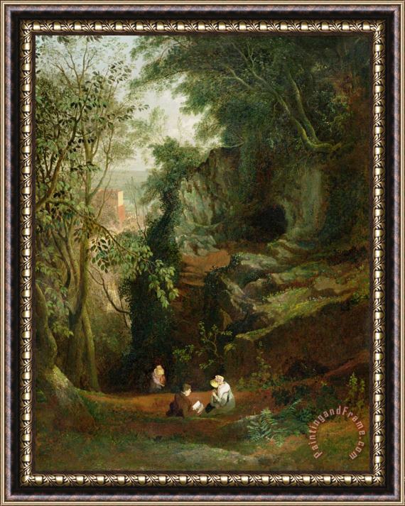 Francis Danby Landscape near Clifton Framed Painting
