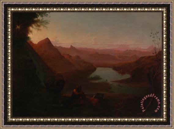 Francis Danby The Painter's Holiday Framed Painting