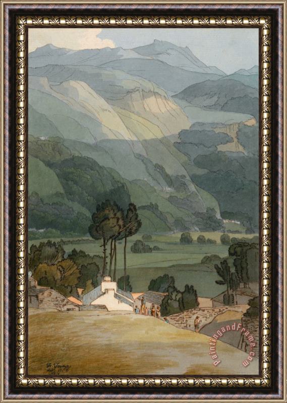 Francis Swaine Ambleside Framed Painting