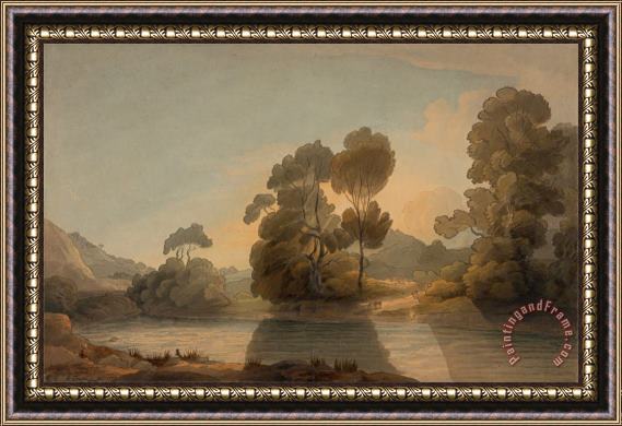 Francis Swaine On The Dee Framed Painting