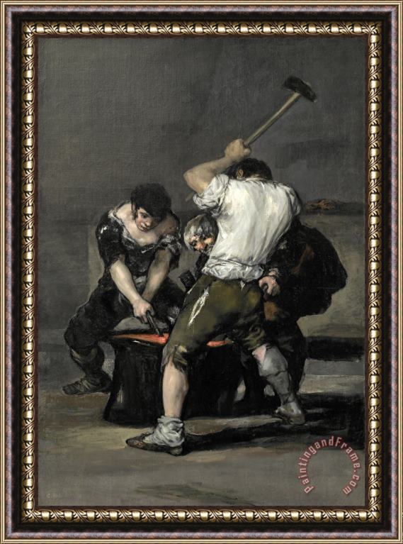 Francisco Goya Y Lucientes, De La Fragua Framed Print