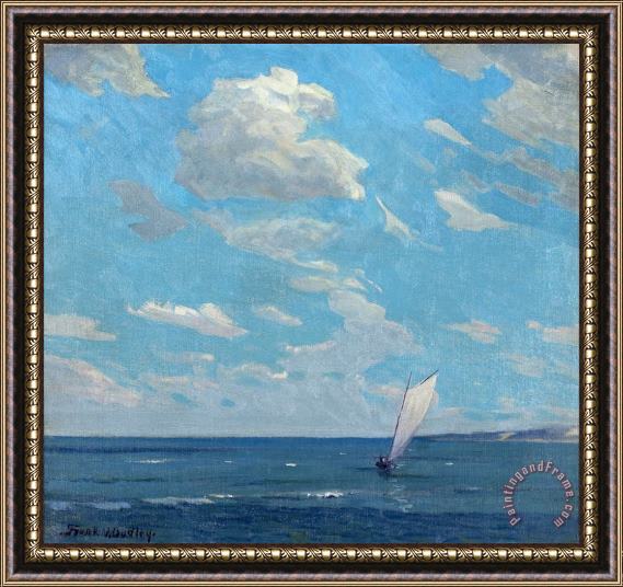 Frank V. Dudley Off Duneland Shores Framed Painting