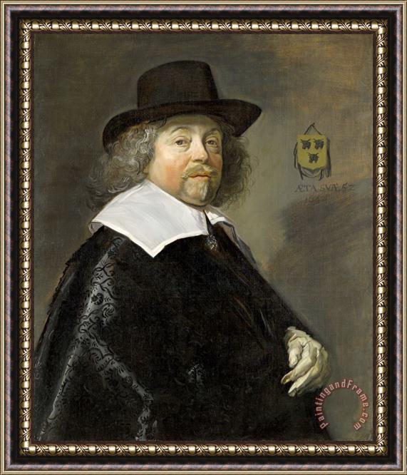 Frans Hals Joseph Coymans Framed Painting