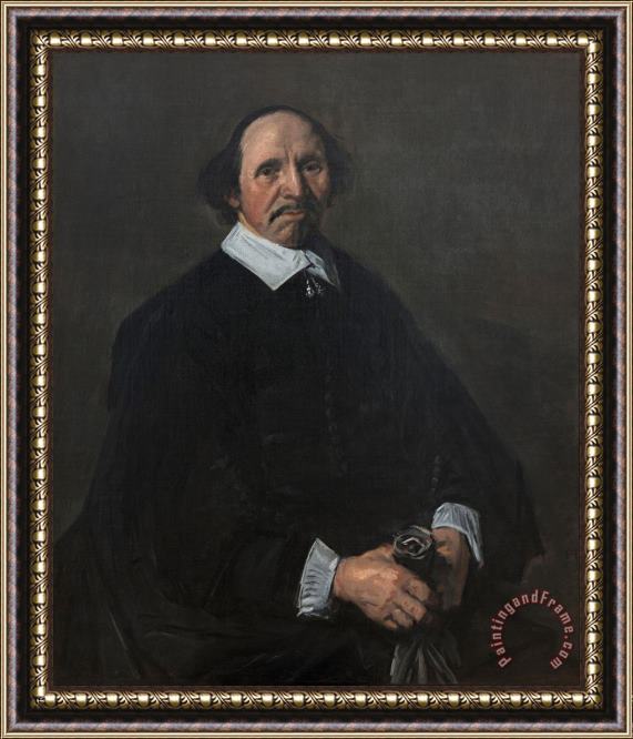 Frans Hals Portrait of a Man Framed Print
