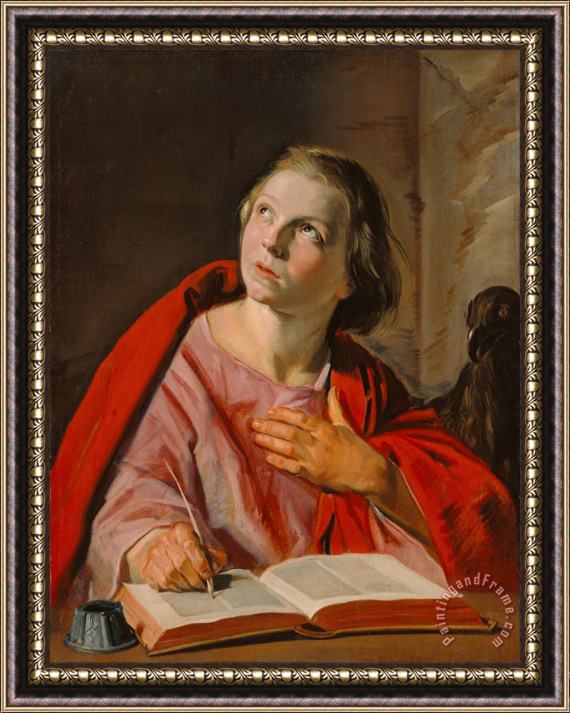 Frans Hals Saint John The Evangelist Framed Painting