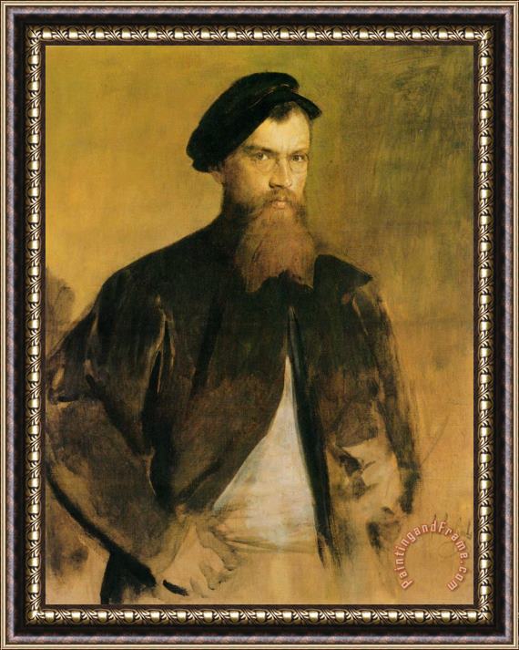 Franz Von Lenbach Franz Lenbach Framed Painting