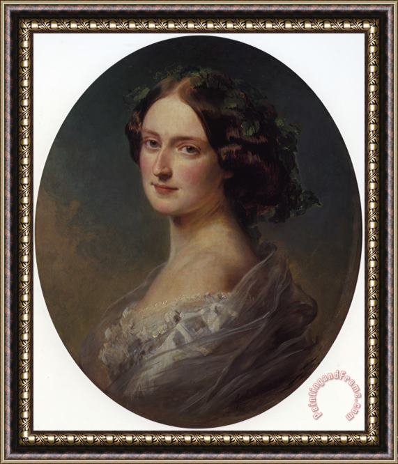 Franz Xavier Winterhalter Lady Clementina Augusta Wellington Child Villiers Framed Print