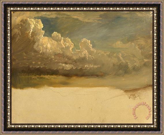 Frederic Edwin Church Cloud Study Framed Painting