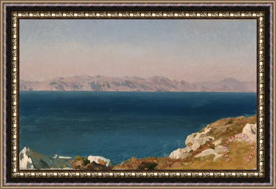 Frederic Leighton The Isle of Chios Framed Painting