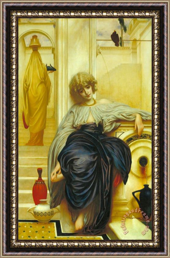 Frederic Lord, Leighton Lieder Ohne Worte Framed Painting