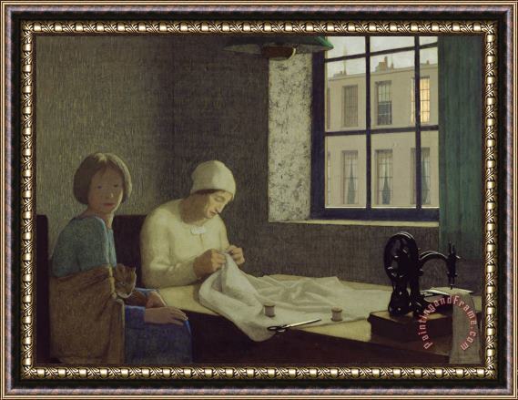 Frederick Cayley Robinson The Old Nurse Framed Painting
