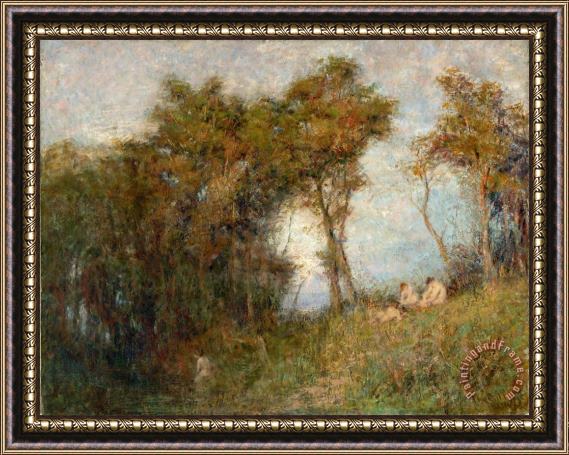 Frederick Mccubbin Afterglow (summer Evening) Framed Painting