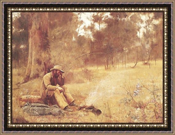 Frederick Mccubbin Down on His Luck Framed Painting