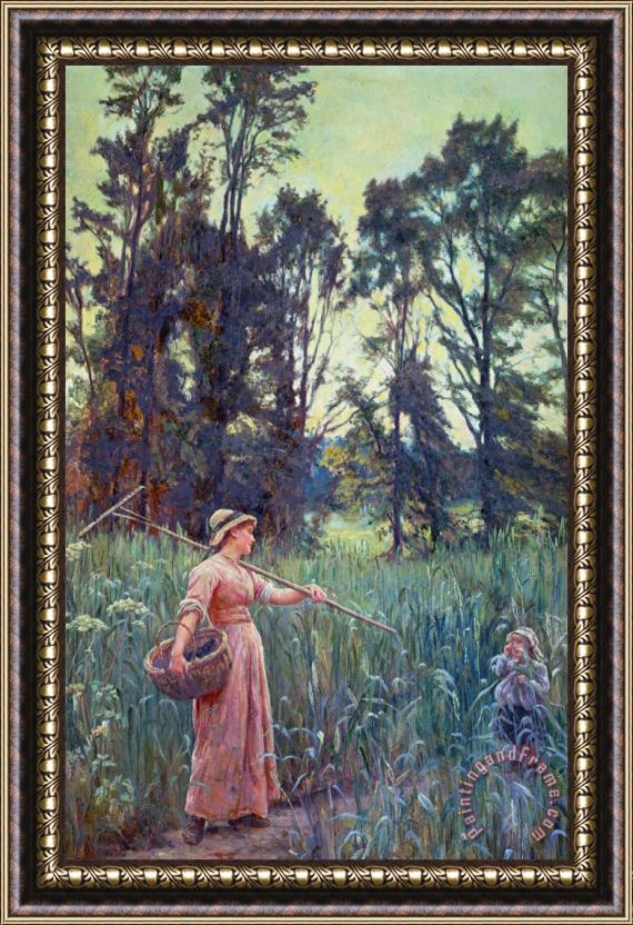 Frederick Morgan Not Far to Go Framed Painting