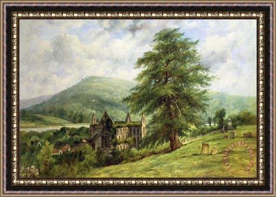 Frederick Waters Watts Tintern Abbey Framed Painting