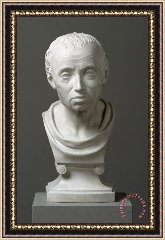 Friedrich Hagemann Portrait Of Emmanuel Kant Framed Print