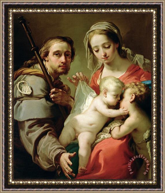 Gaetano Gandolfi Madonna and Child Framed Painting